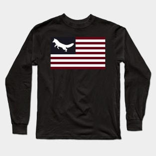 Fox Hunter Flag Long Sleeve T-Shirt